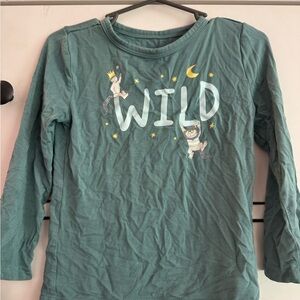 Where the wild things are little sleepies long sleeve 2T shirt